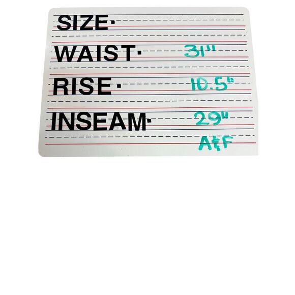 Abercrombie & Fitch‎ Jeans Men 31 Blue Straight Leg Denim Preppy Distressed - Picture 7 of 7